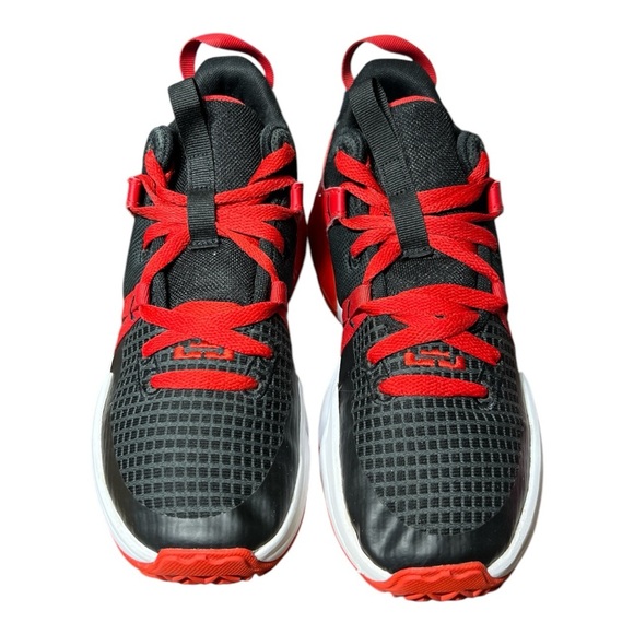 Nike Big Kids LeBron Witness 7| Basketball’Bred’ DM1123-005 - Picture 5 of 9